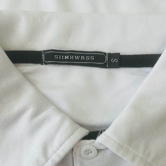 Boeing men’s White collared 3 buttons shirt size small NEW - Picture 9 of 9